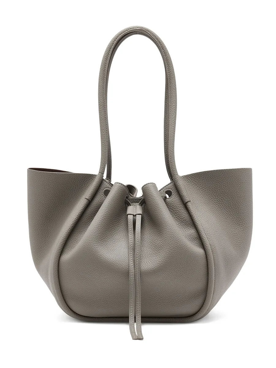large Ruched tote bag 7