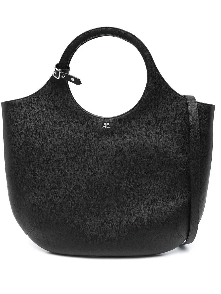 large Holy leather tote bag 2