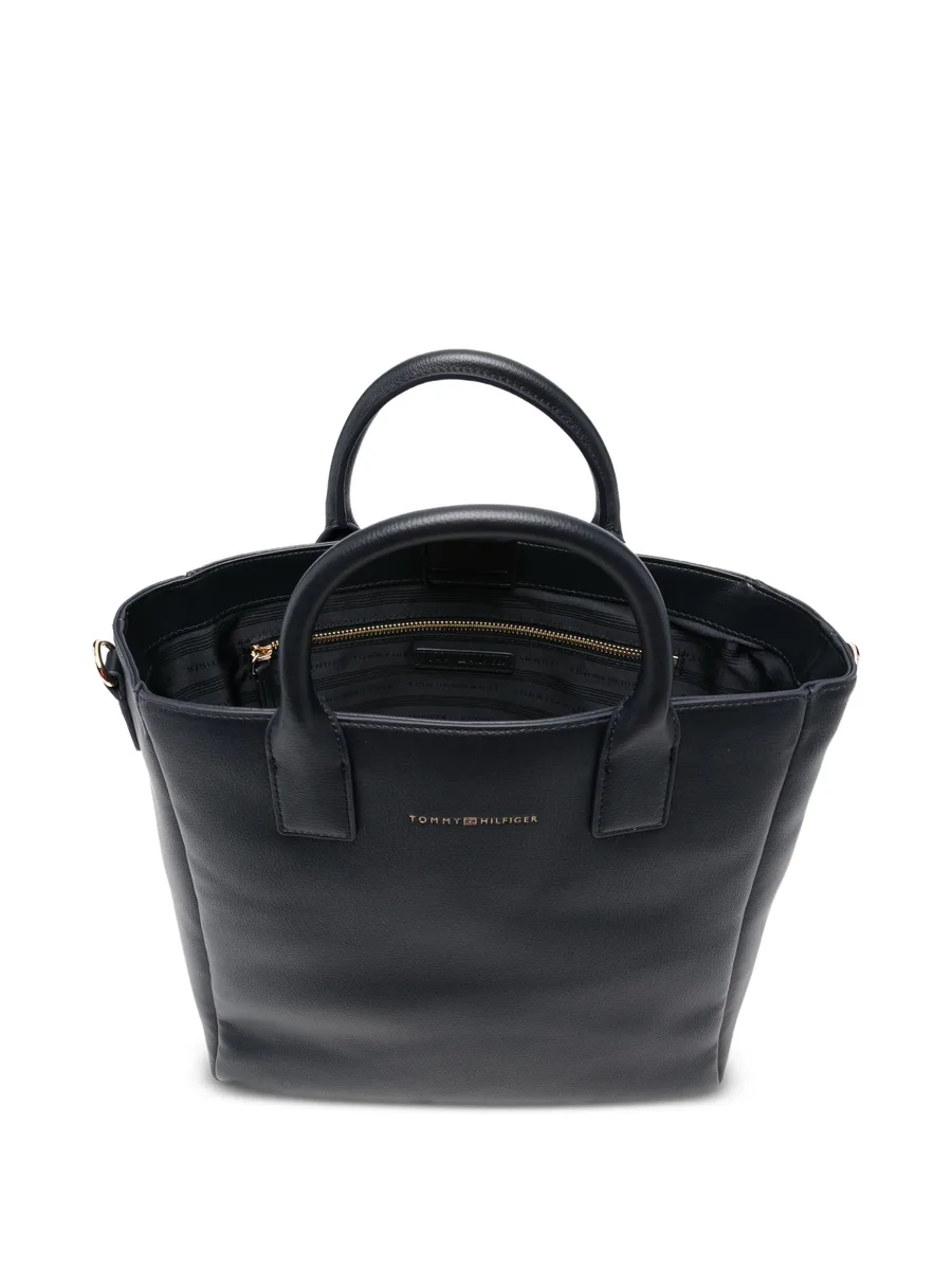 logo strap tote bag 7