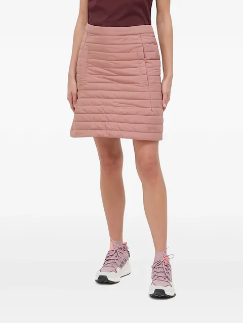 quilted mini skirt
