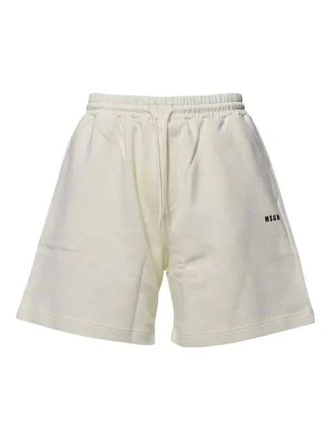 cotton track shorts