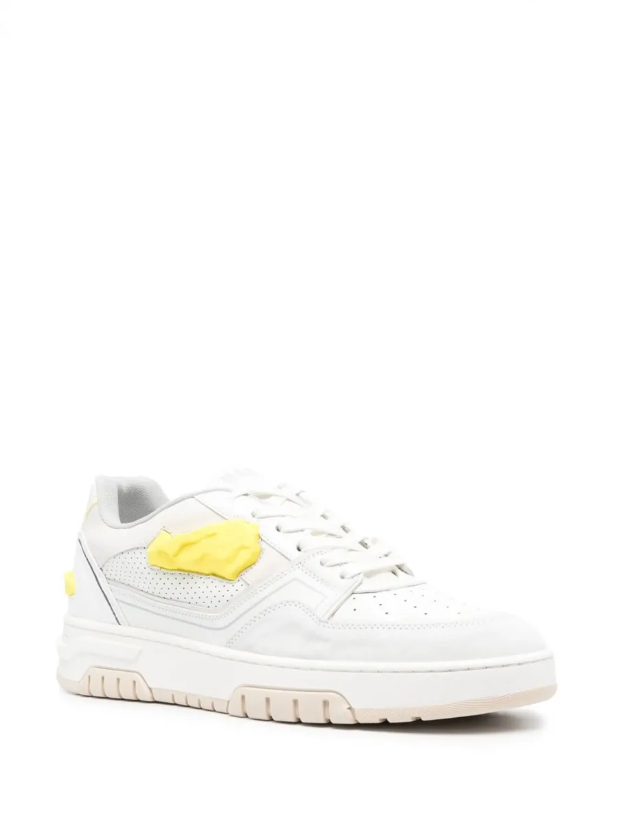 panelled low-top sneakers 4