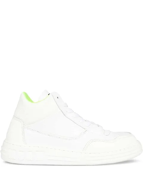 leather sneakers