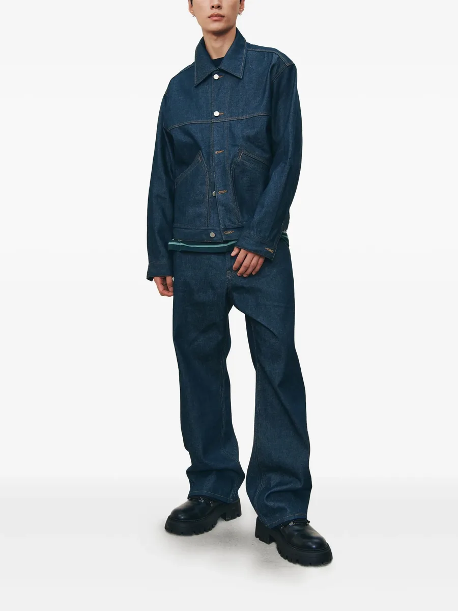 bootcut denim trousers 3