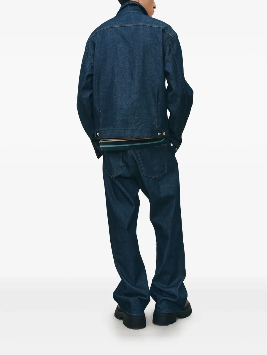 bootcut denim trousers 6