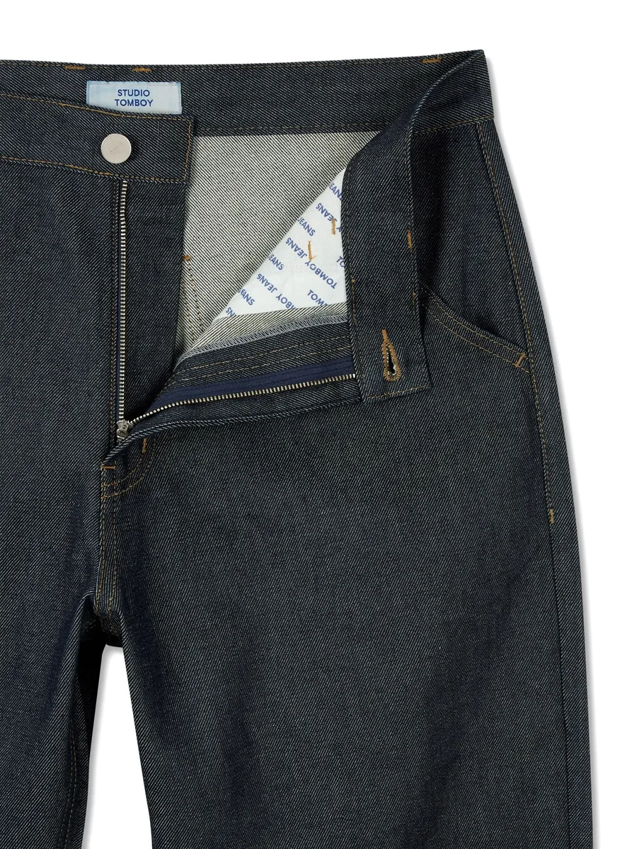 bootcut denim trousers 8
