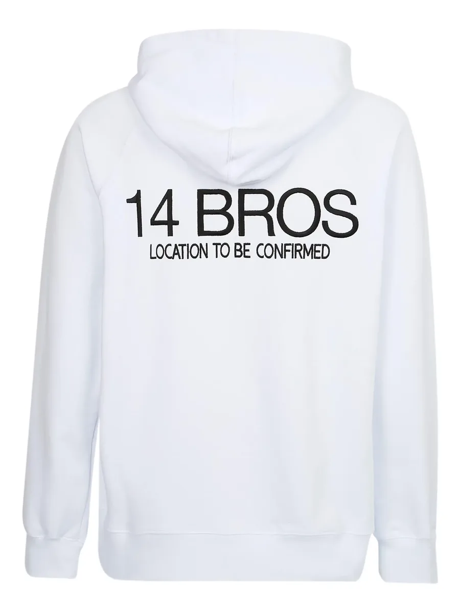 logo-print hoodie 4