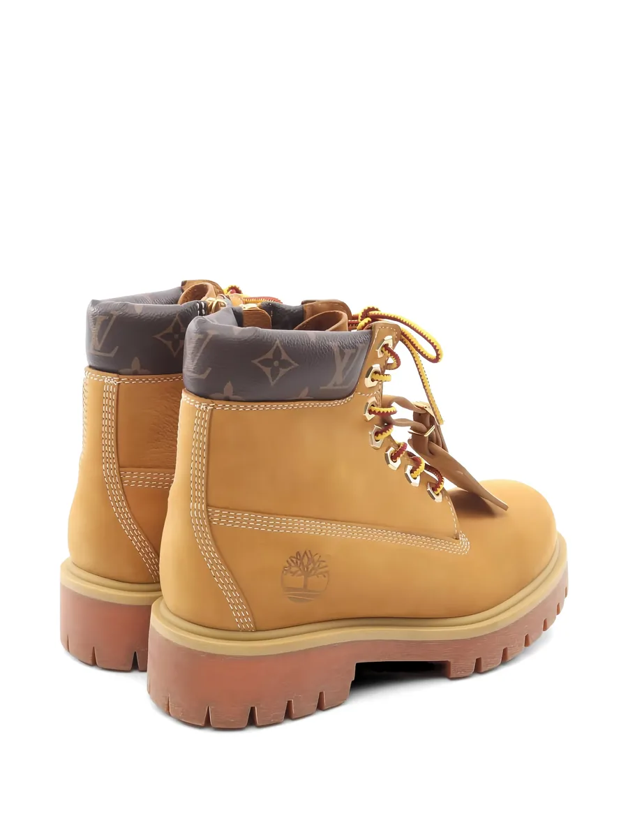 кожаные ботинки из коллаборации с Timberland (2024 год) 6
