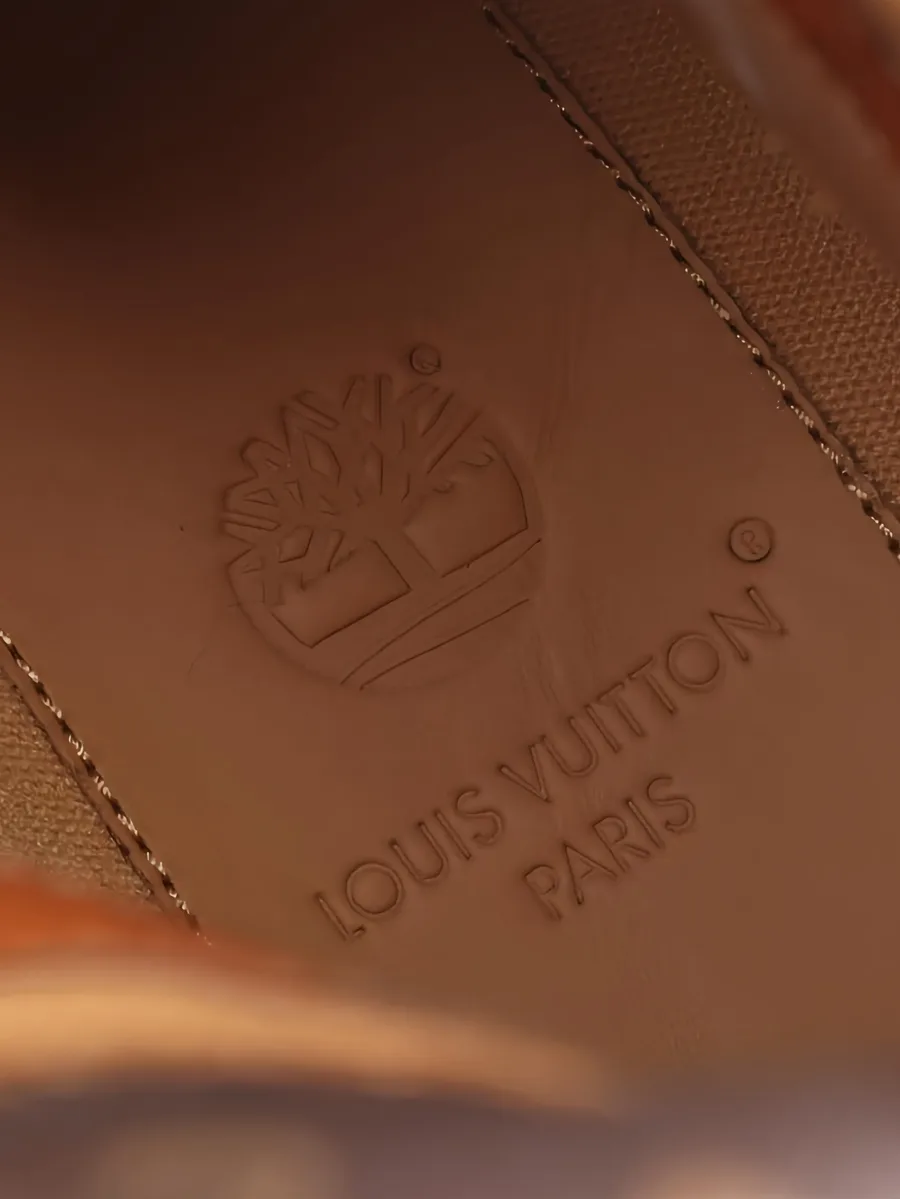 кожаные ботинки из коллаборации с Timberland (2024 год) 10