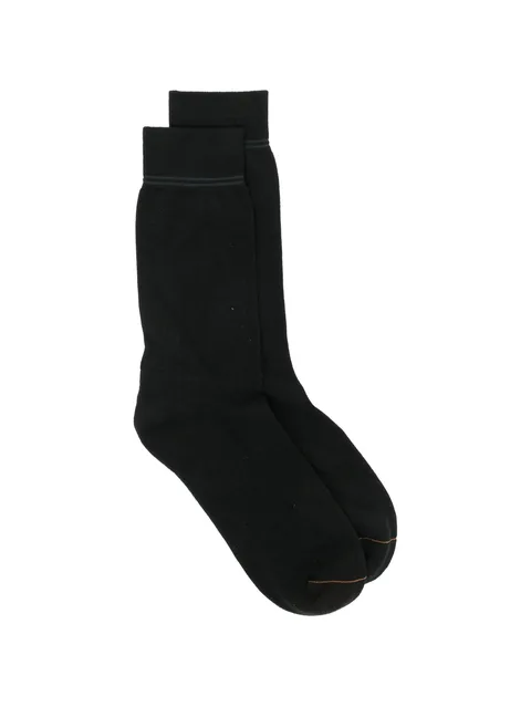 ribbed-trim socks