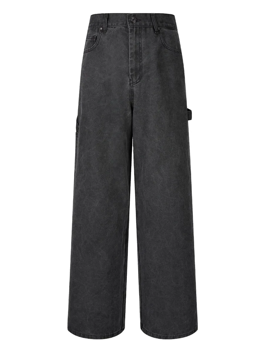 washed cotton jeans 2