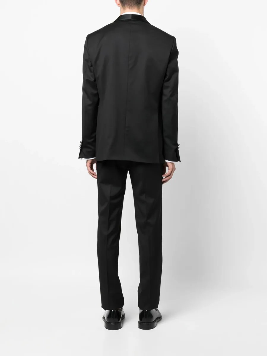 shawl-lapels single-breasted blazer 8