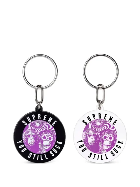 You Still Suck graphic-print keyring