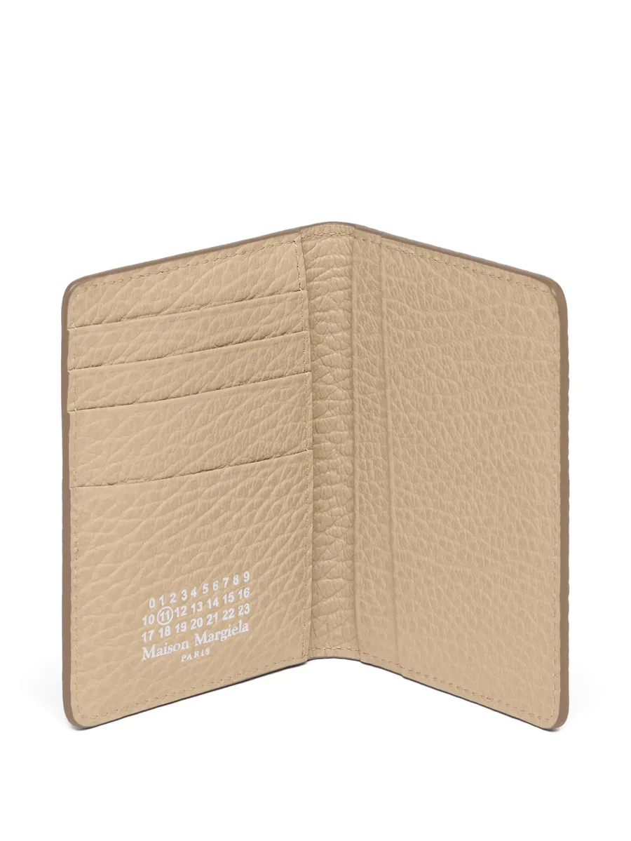 Four Stitches grained leather card holder 3