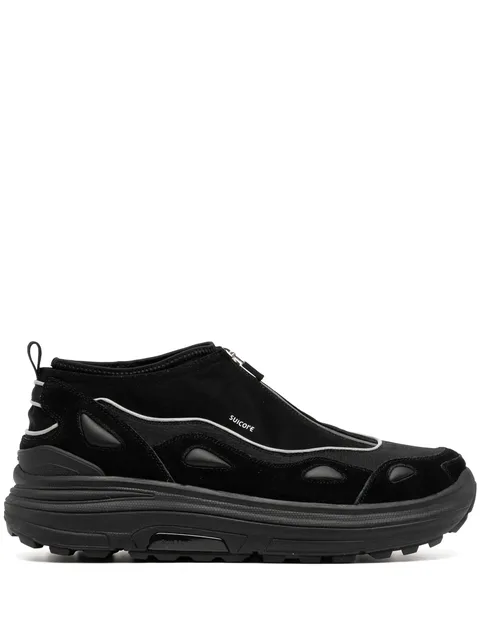 Akk-Zip panelled sneakers