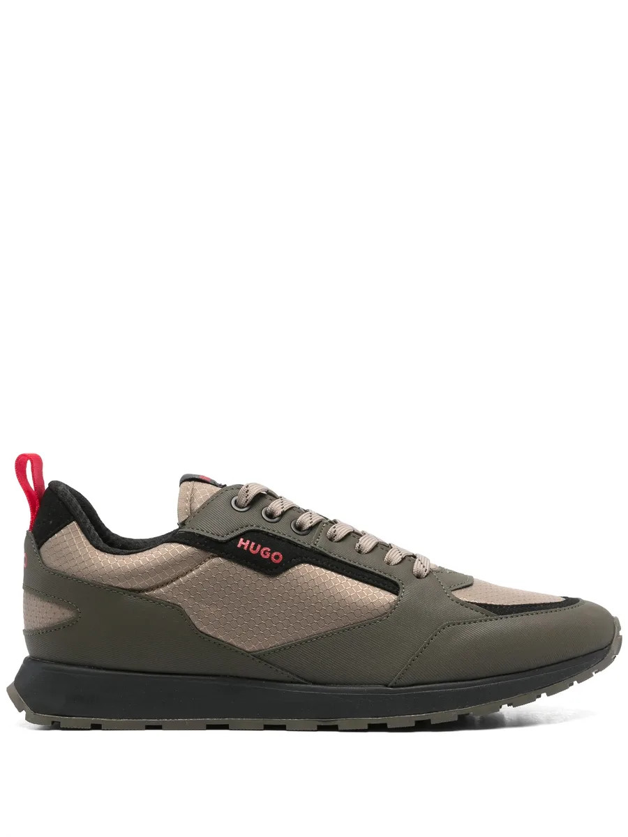 ripstop-panelling sneakers 2