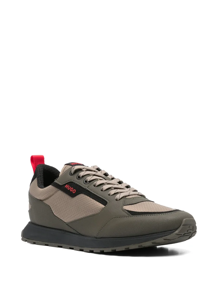 ripstop-panelling sneakers 4