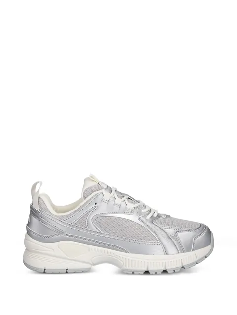 round-toe lace-up sneakers