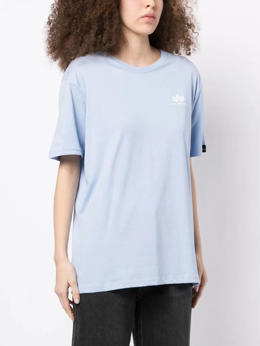 chest logo-print detail T-shirt 6