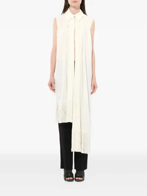 silk blouse