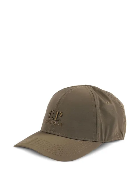 logo-embroidered baseball cap