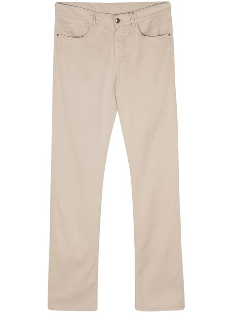 slim-fit chino trousers