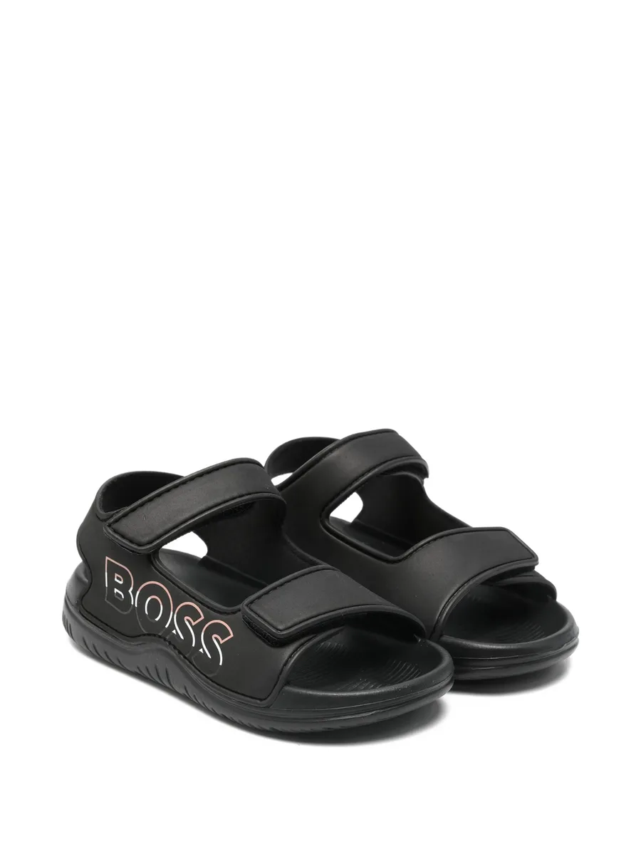 logo strap sandals 2