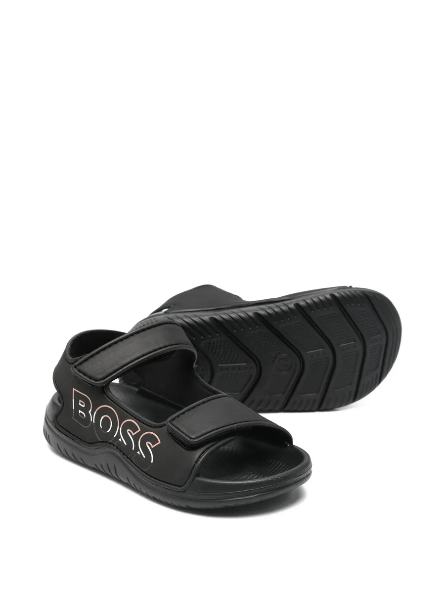 logo strap sandals 4