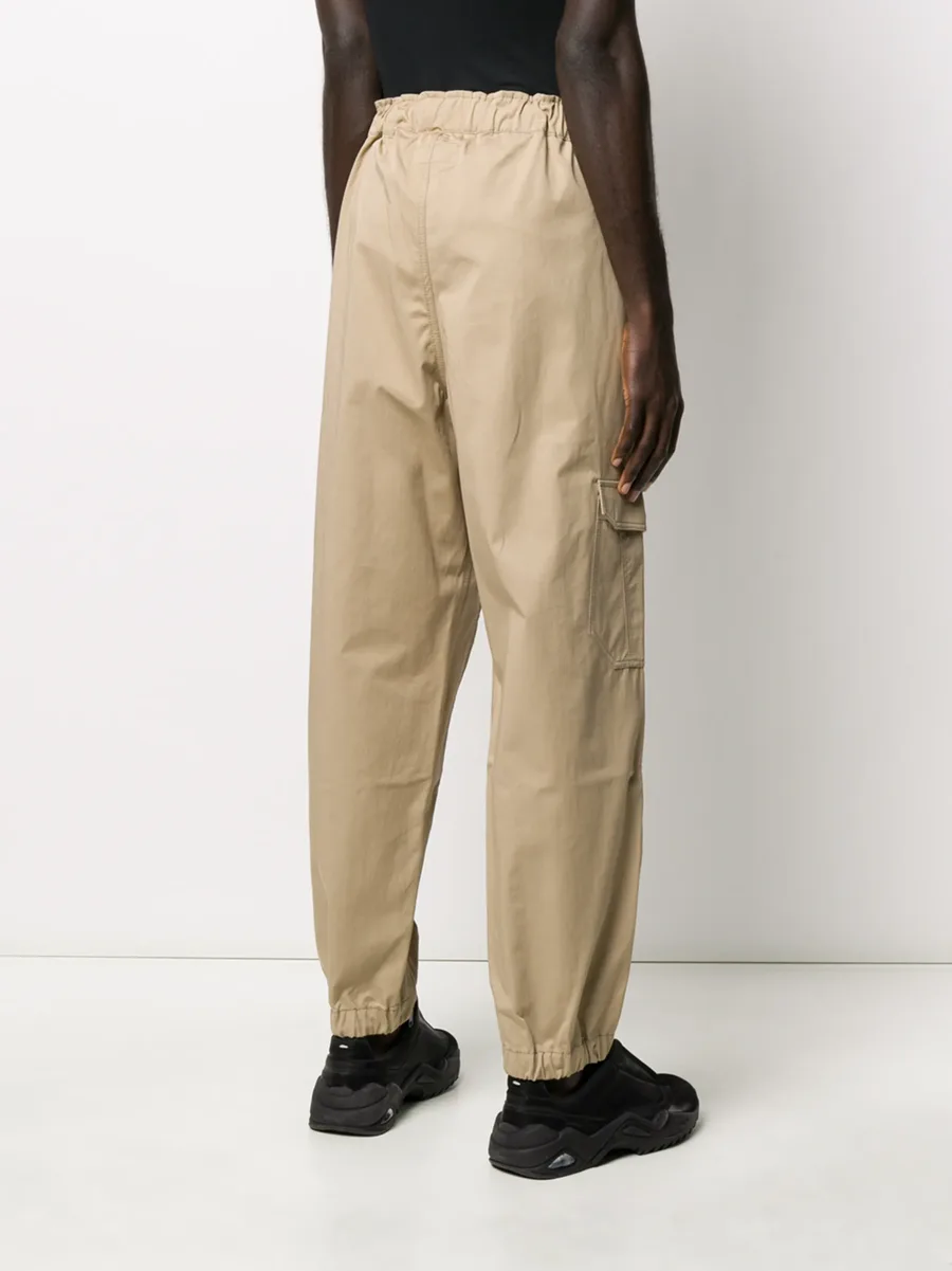 full zip multi-pocket cargo trousers 8