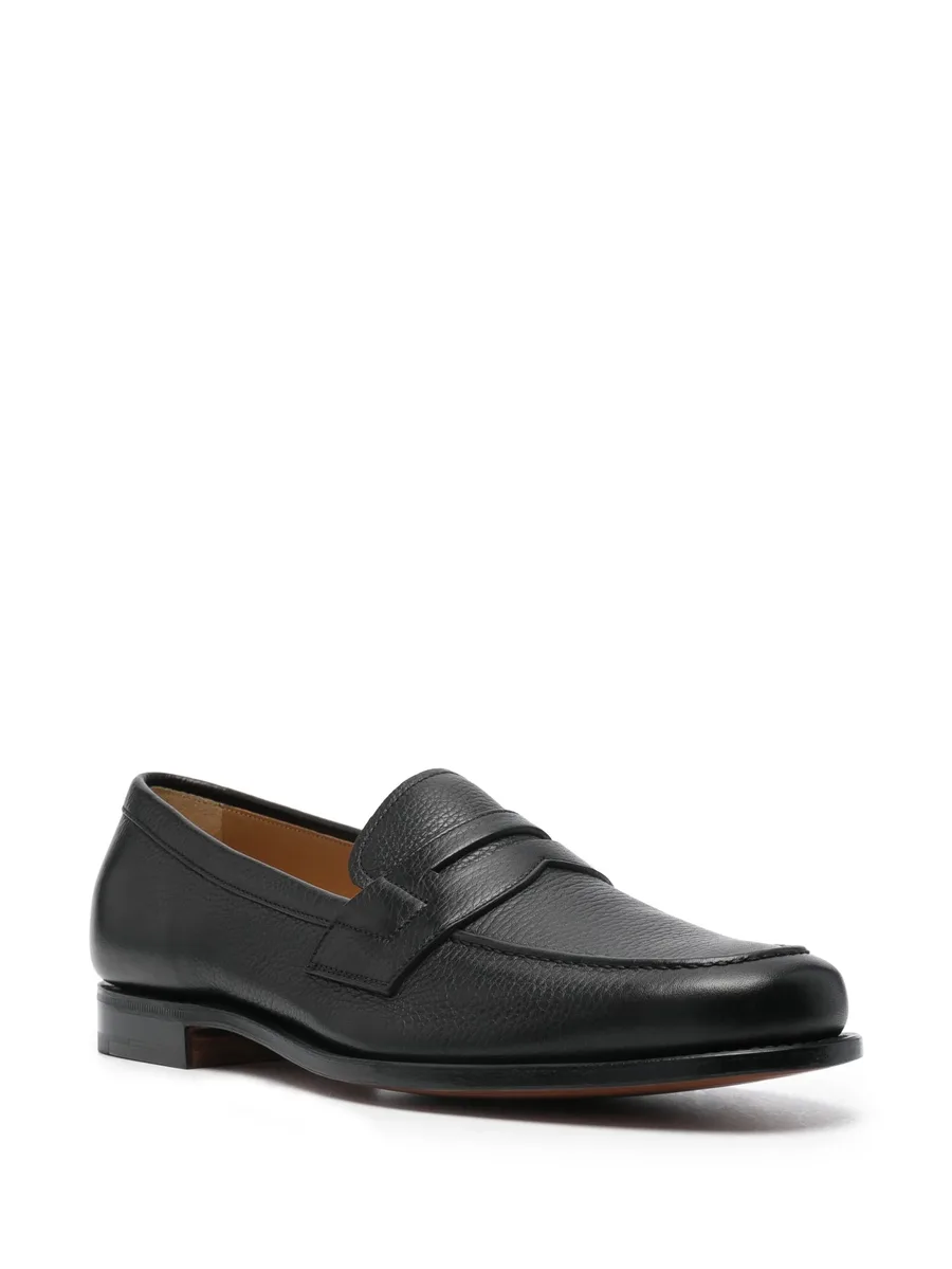penny-slot leather loafers 4