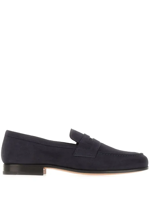 suede loafers