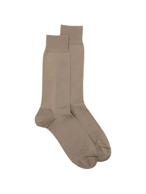 tonal-stitching socks
