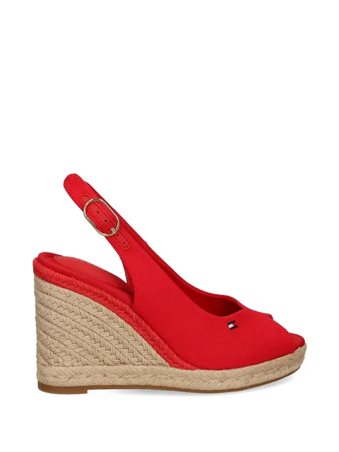 slingback heeled espadrilles