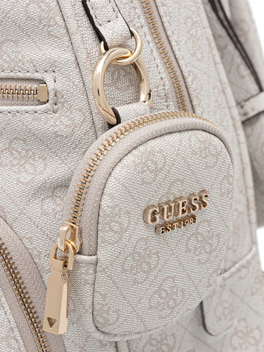 logo-print zip-around backpack 7