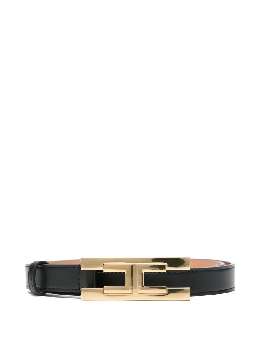 buckle leather belt 2