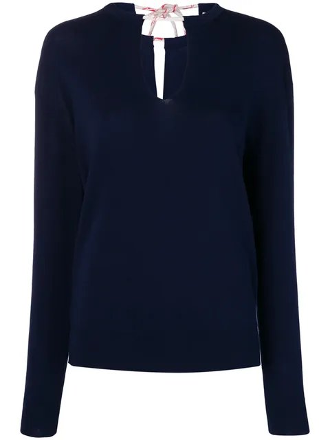 Iconic navy sweater