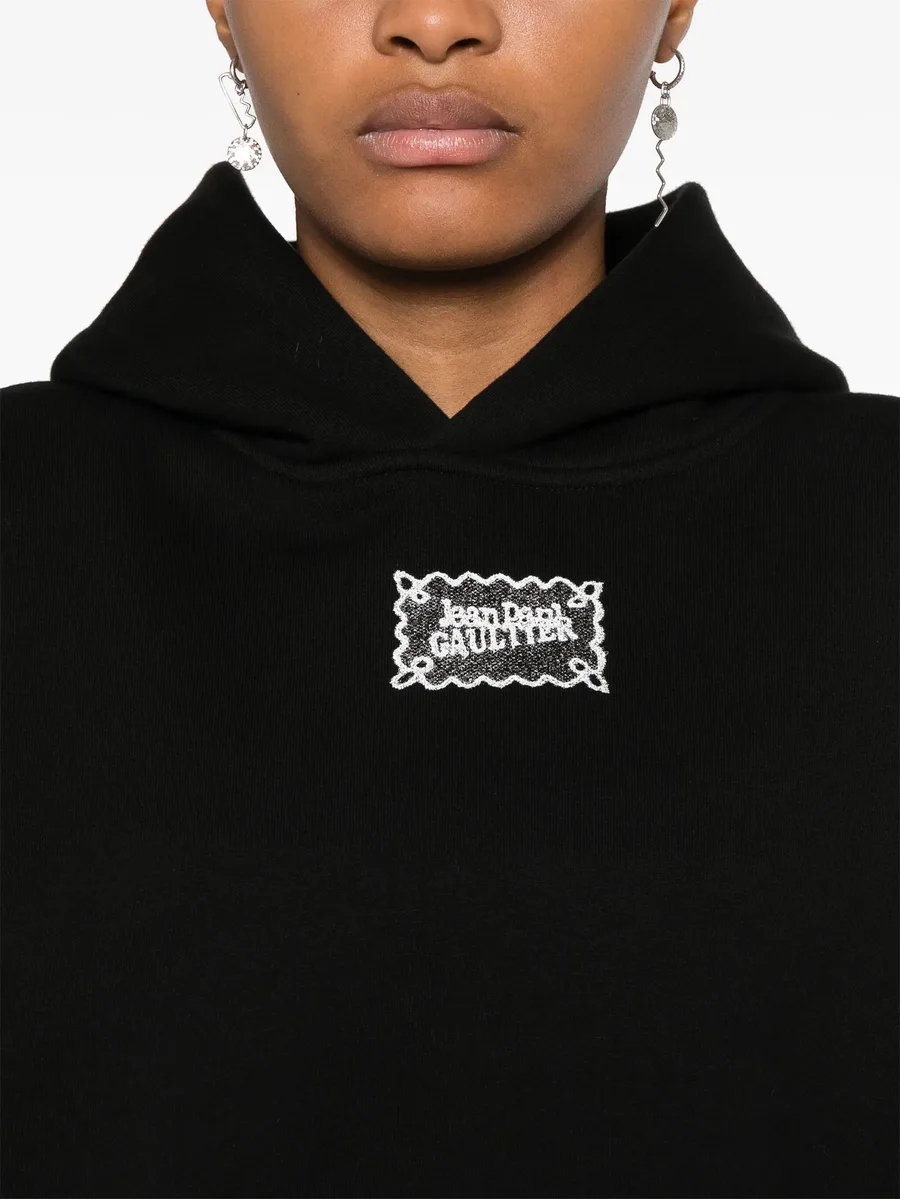 logo-print hoodie 9