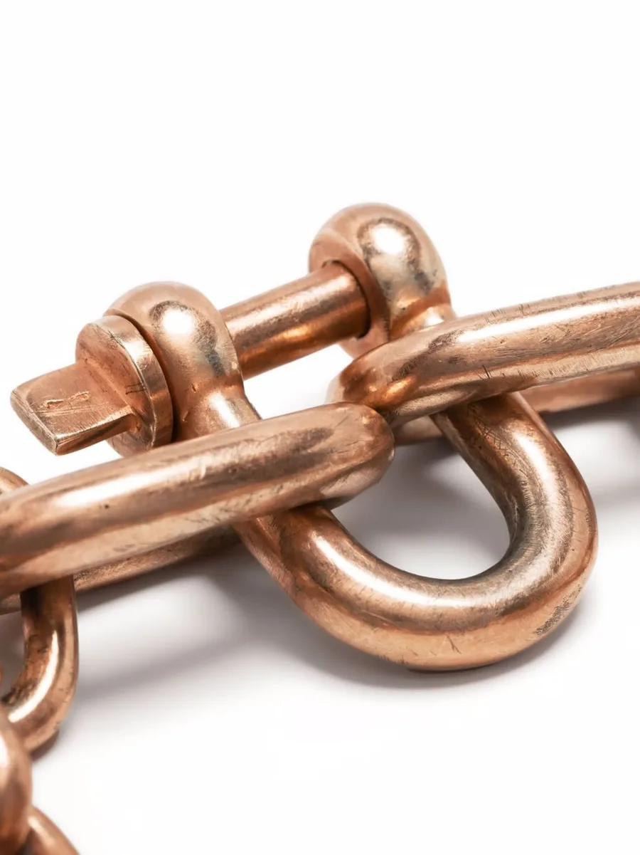 позолоченный браслет Grade Chain с подвеской 6