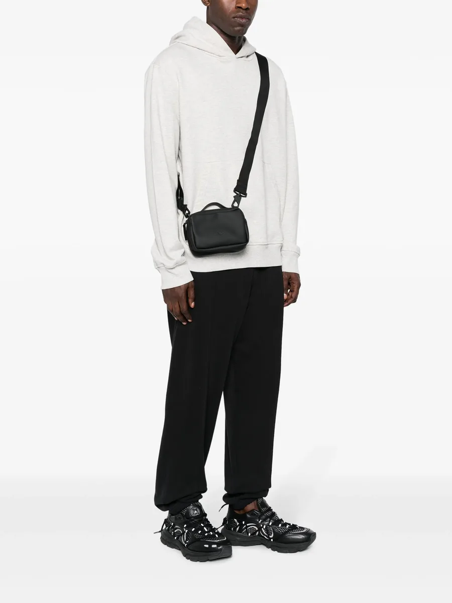 сумка на плечо из искусственной кожи с логотипом 3