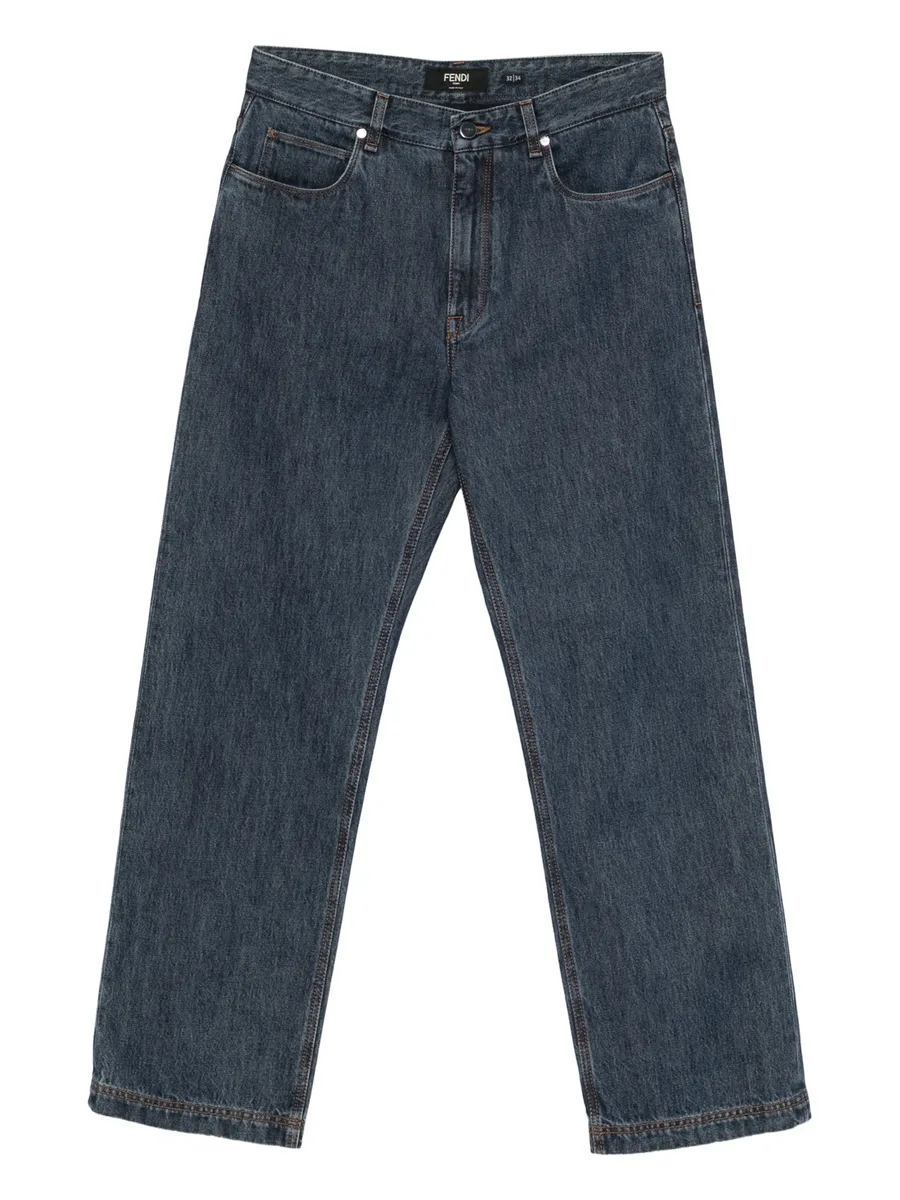 джинсы bootcut прямого кроя 2