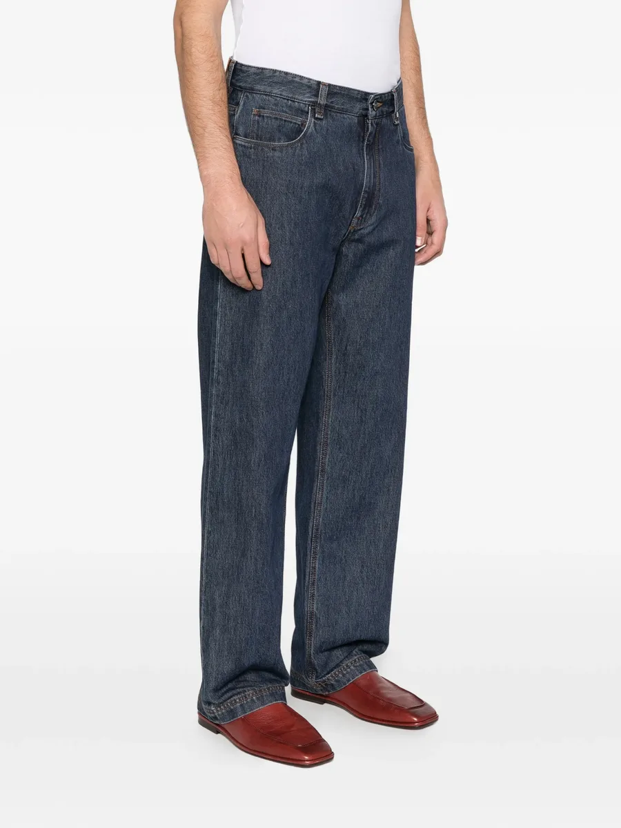 джинсы bootcut прямого кроя 6