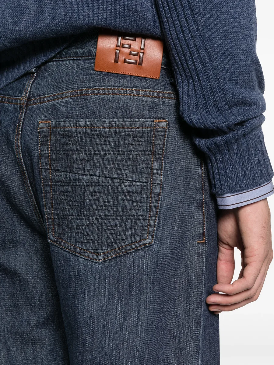 джинсы bootcut прямого кроя 9