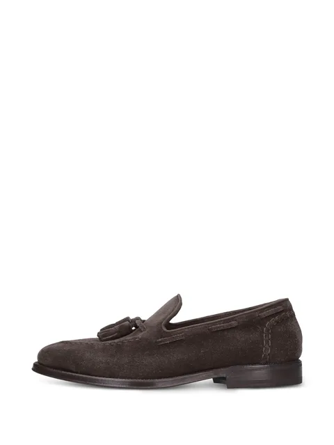 tassel-detail whipstitch loafers
