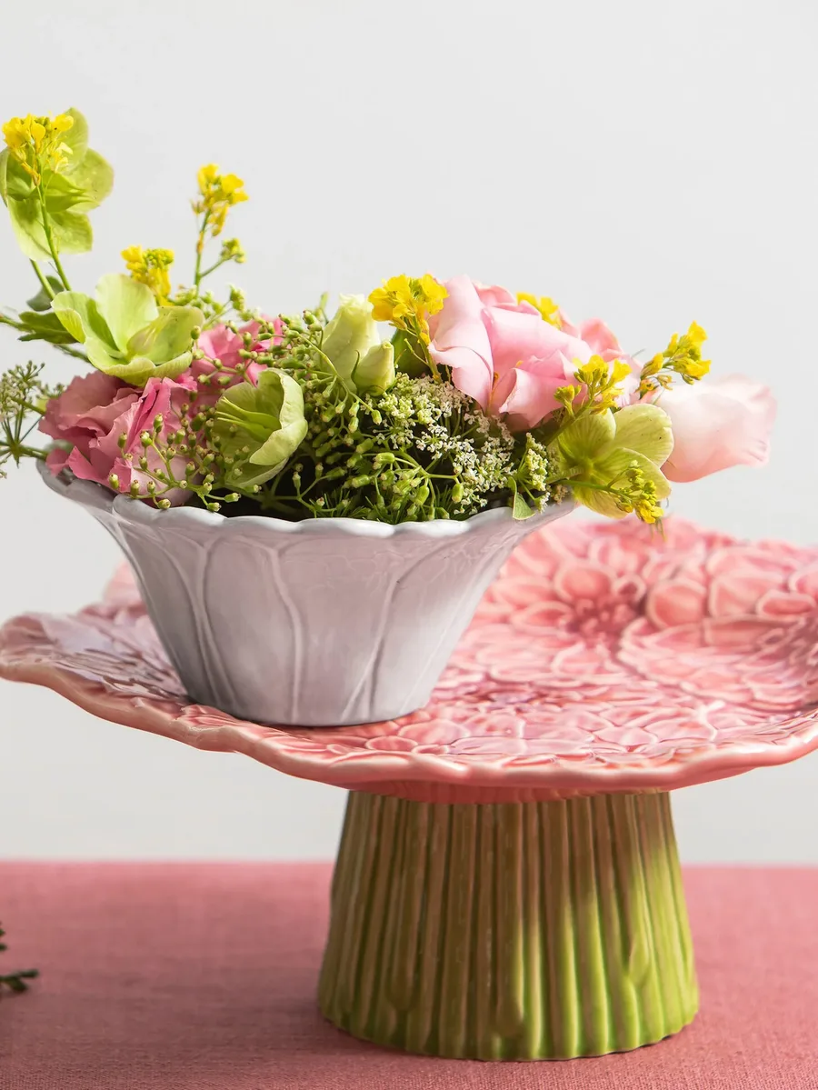 набор Maria Flor Daisies из четырех глубоких тарелок 4