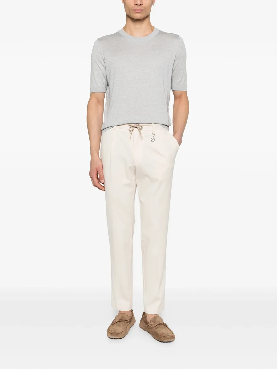 drawstring charm trousers 4