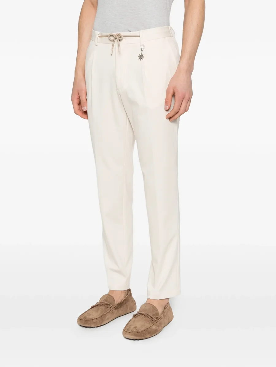drawstring charm trousers 5