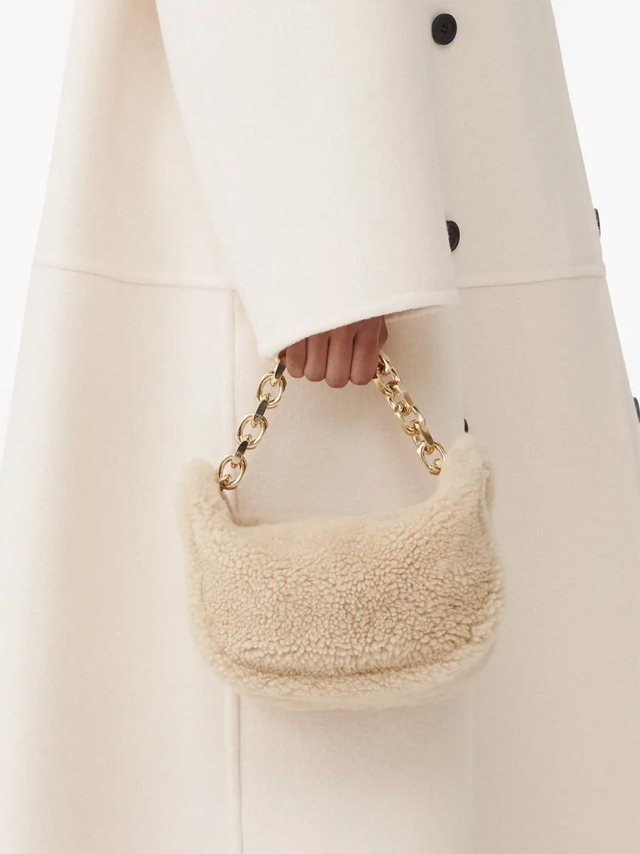 small shearling eyelet bag 3