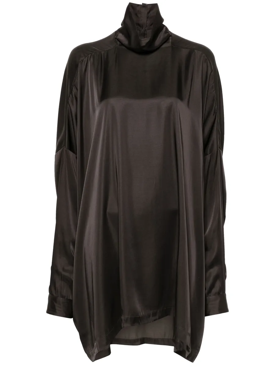 Tabard satin blouse 1