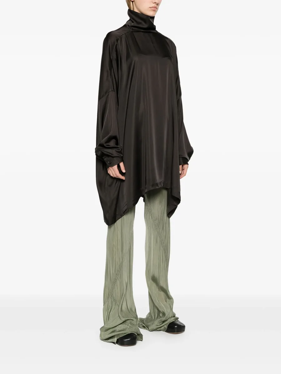 Tabard satin blouse 5