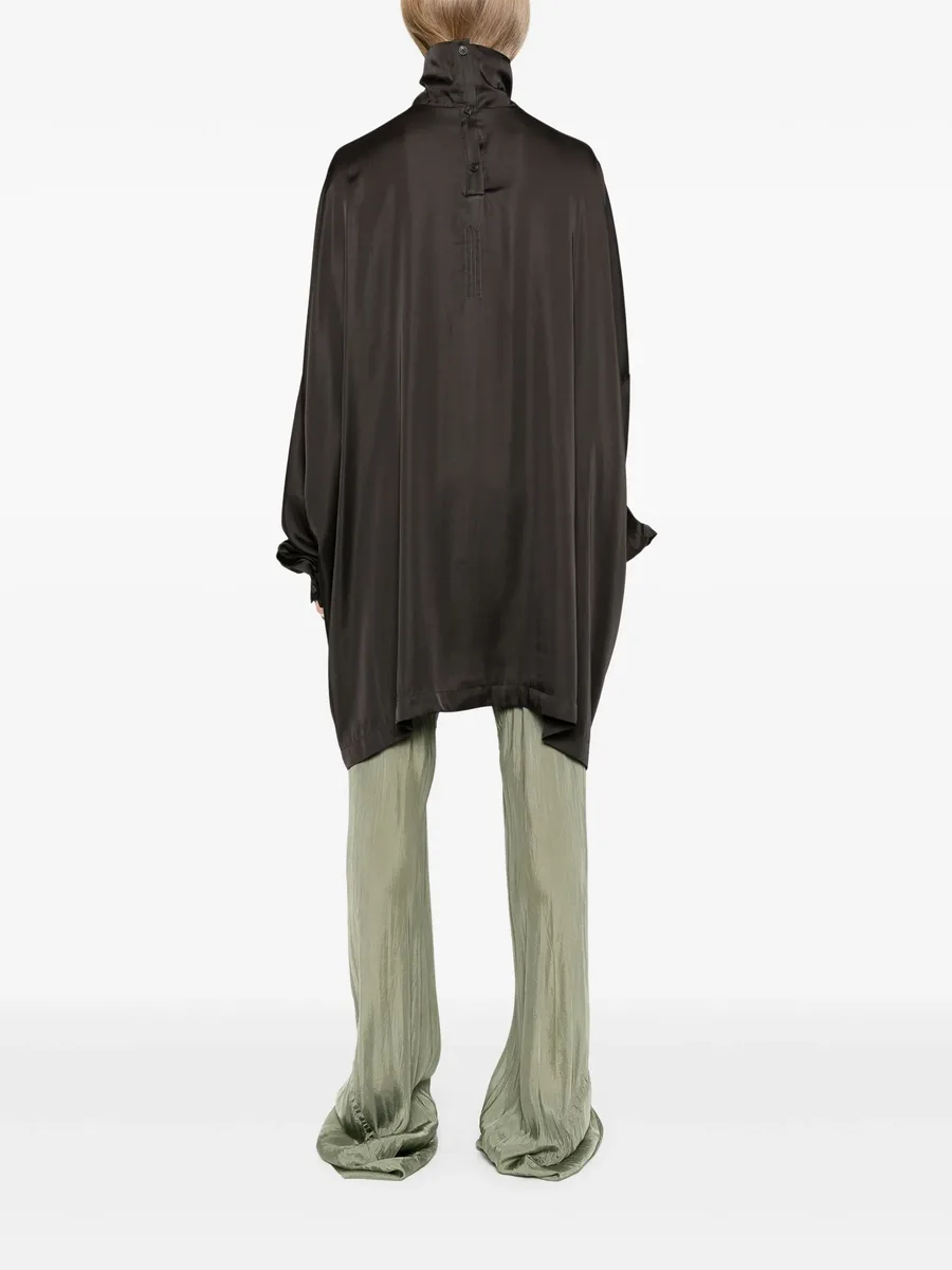 Tabard satin blouse 8